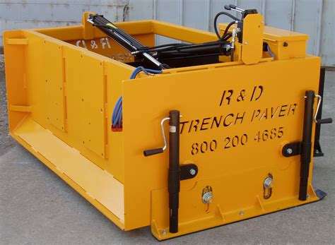 skid steer paving box